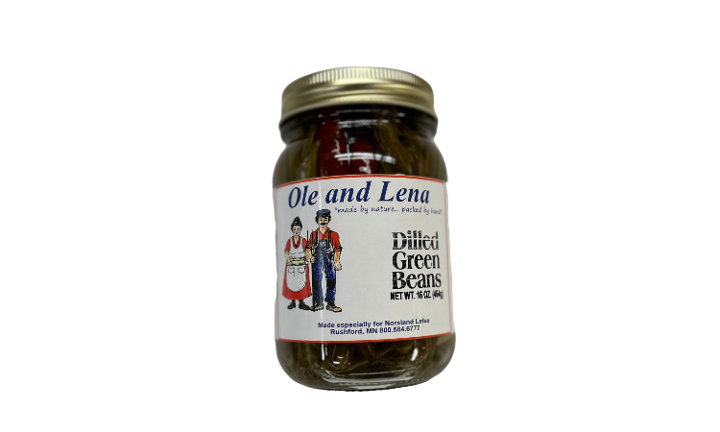 Ole and Lena Dilled Green Beans
