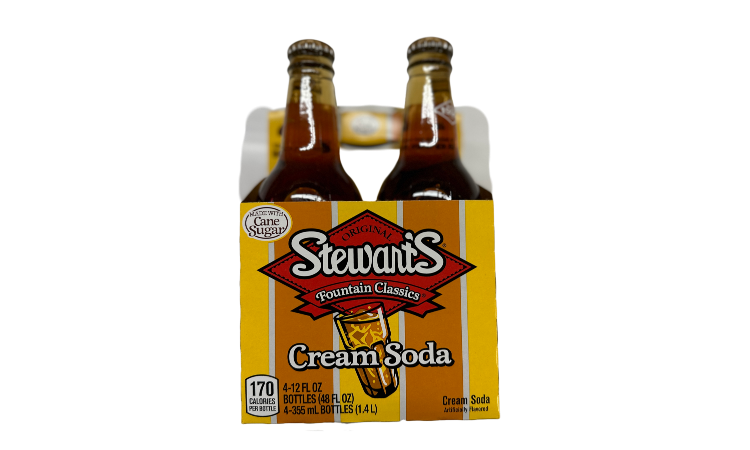 Stewart's Cream Soda 4pk