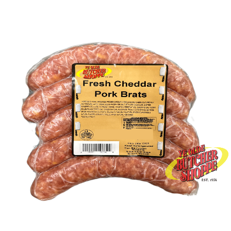 Cheddar Pork Brat 5ct
