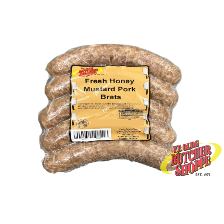 Honey Mustard Pork Brats 5ct