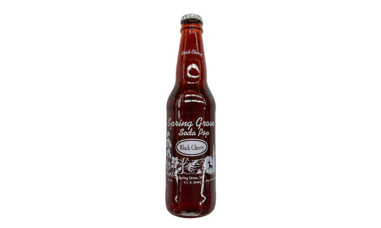 Spring Grove Black Cherry Soda Pop