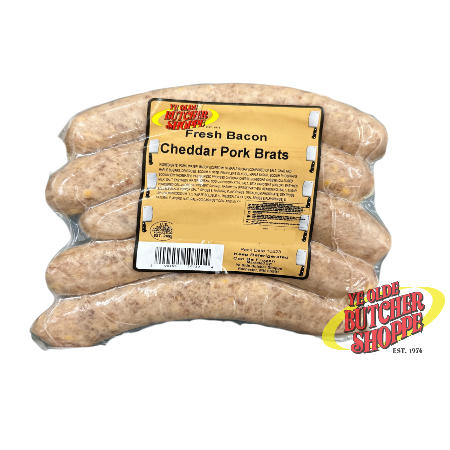 Bacon Cheddar Pork Brats 5ct