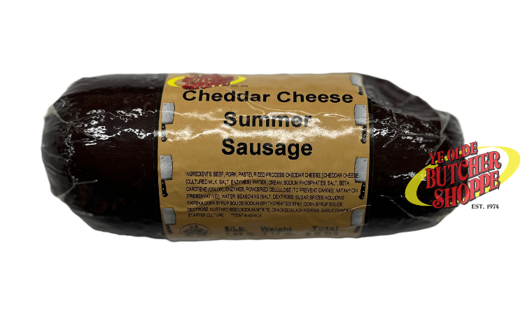 YOBS Cheddar Cheese Summer Sausage