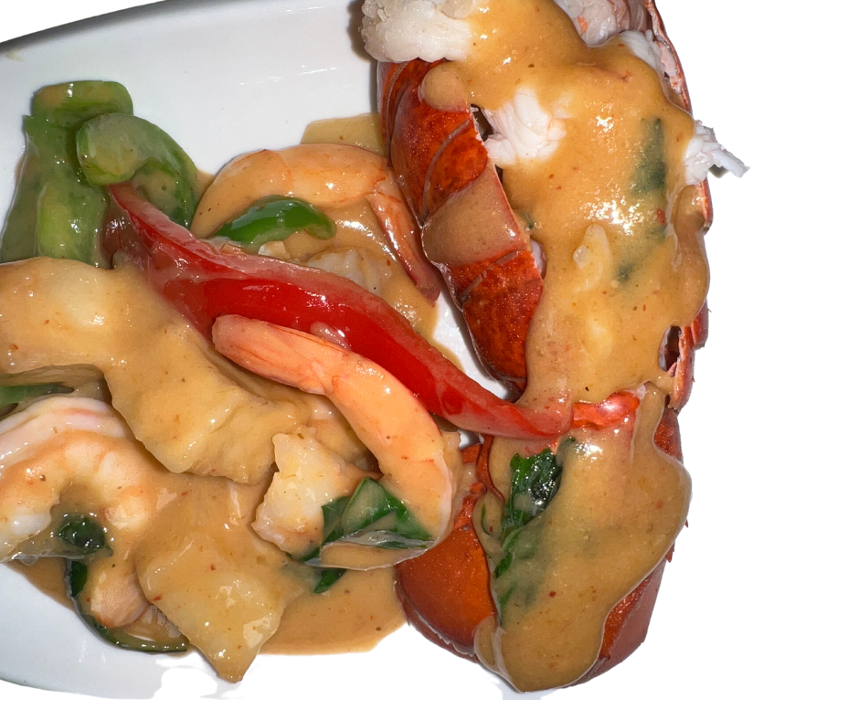 (CS-2) Basil Curry Shrimp & Lob