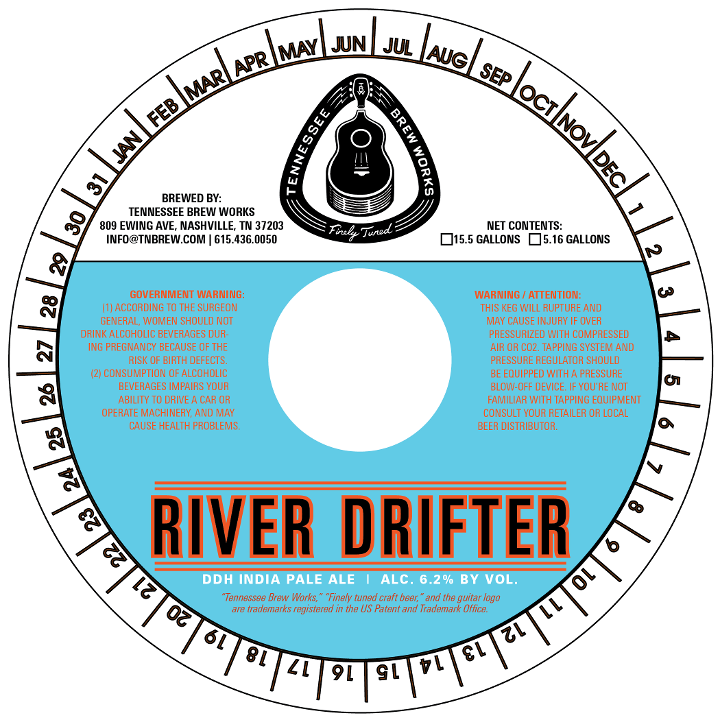 River Drifter™️ 32oz Crowler