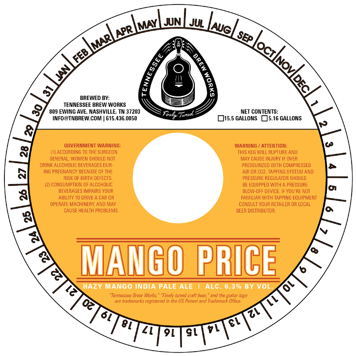 Mango Price 32oz Crowler
