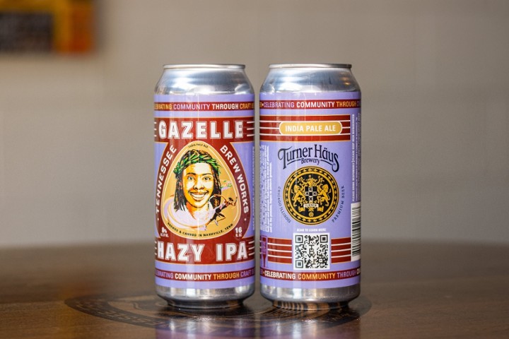 Gazelle Hazy IPA 16oz Can 4-Pack