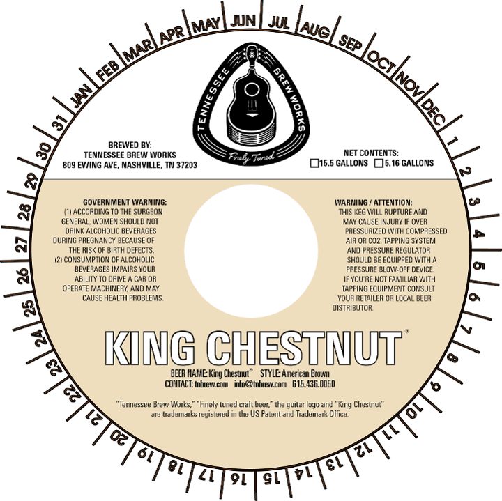King Chestnut® 32oz Crowler