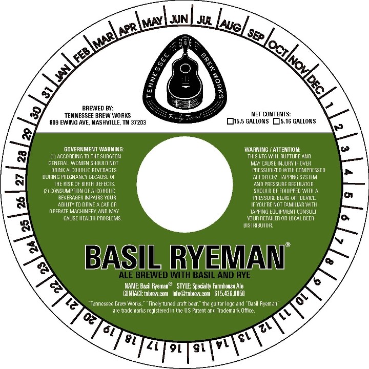 Basil Ryeman® 32oz Crowler