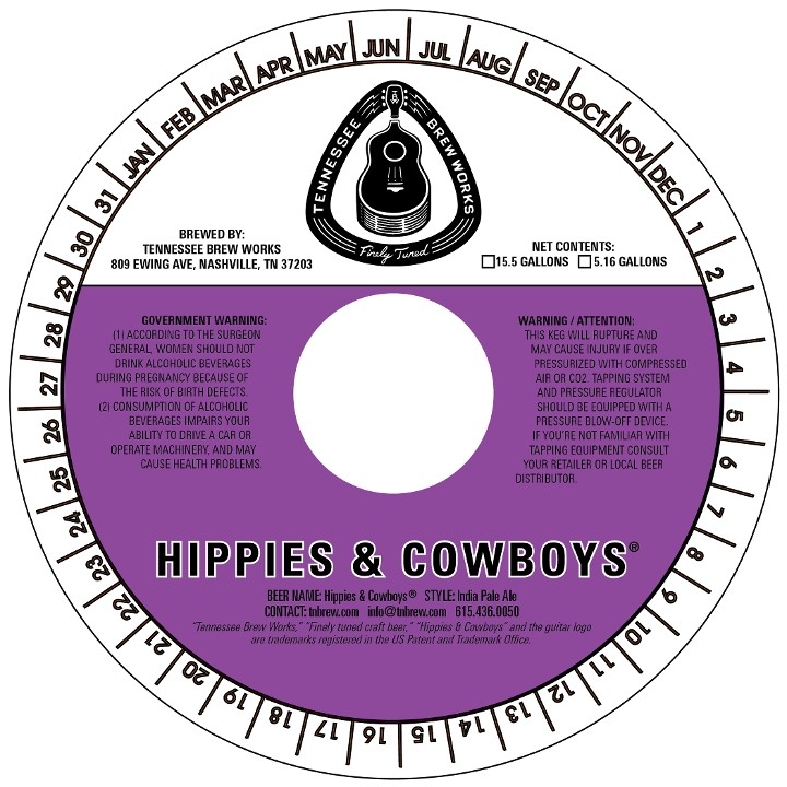 Hippies & Cowboys® 32oz Crowler