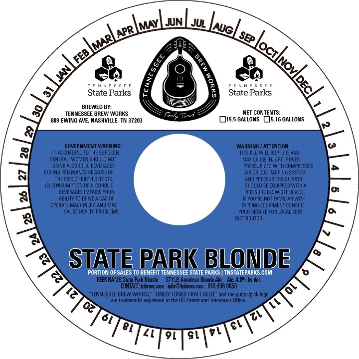 State Park Blonde 32oz Crowler