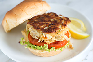 Crab Cake Sandwich