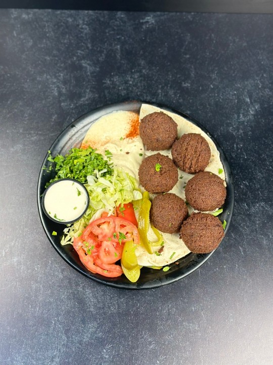 Falafel Plate (6PCS)