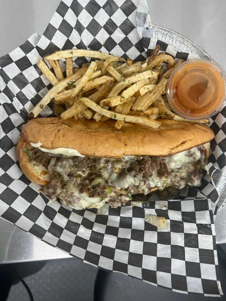Roc City Philly- Steak - w/Fries