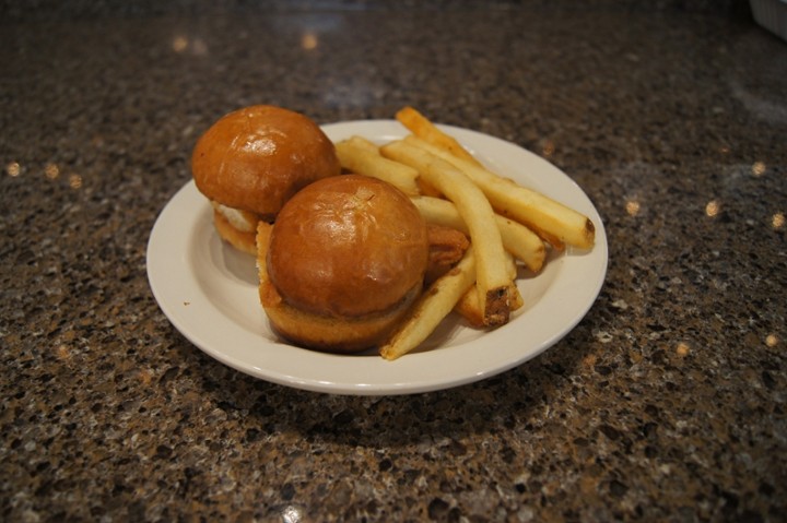 MINI Fried Chicken Sandwiches