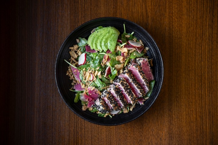 Seared Sesame Crusted Tuna Salad