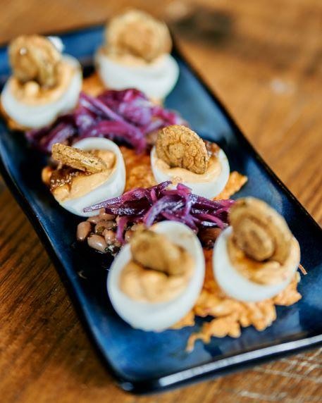 Pimento Deviled Eggs