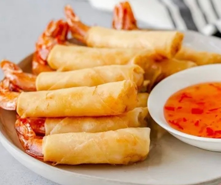 Crunchy shrimp rolls (5 ) pieces