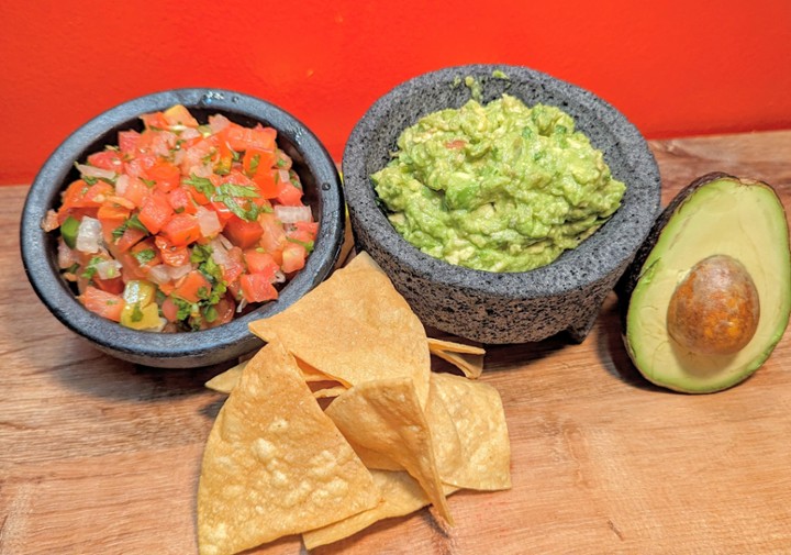 Chips Salsa and Guacamole
