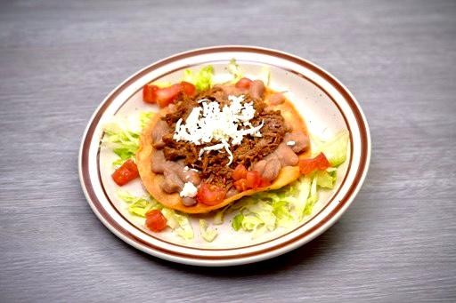 Simple tostada