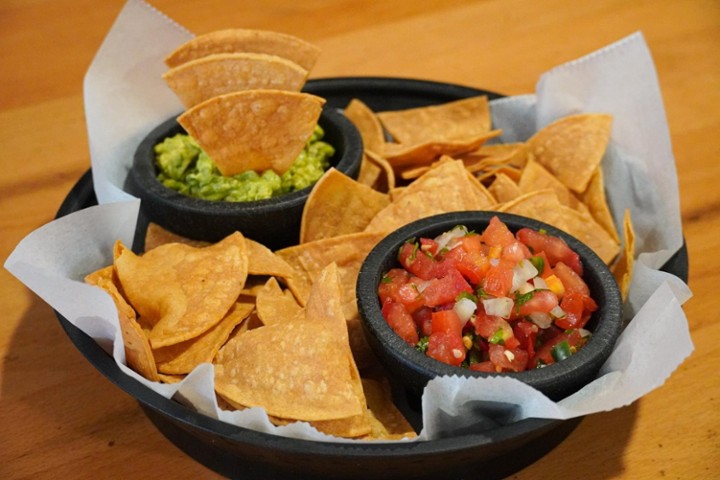 Chips Salsa and Guacamole
