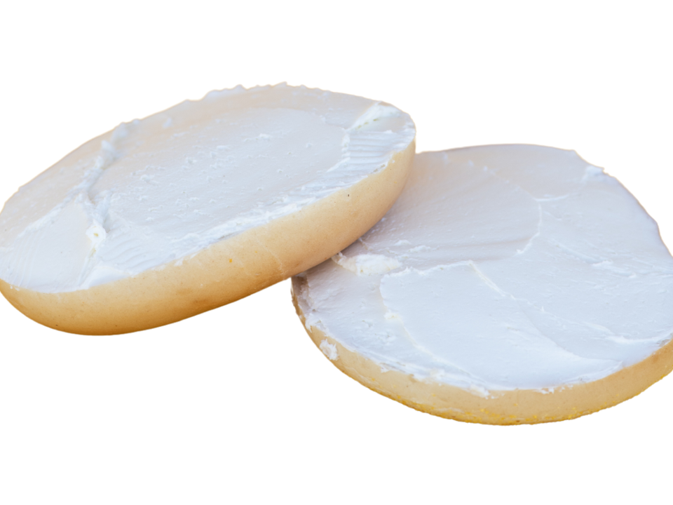 Plain Cream Cheese Bagel