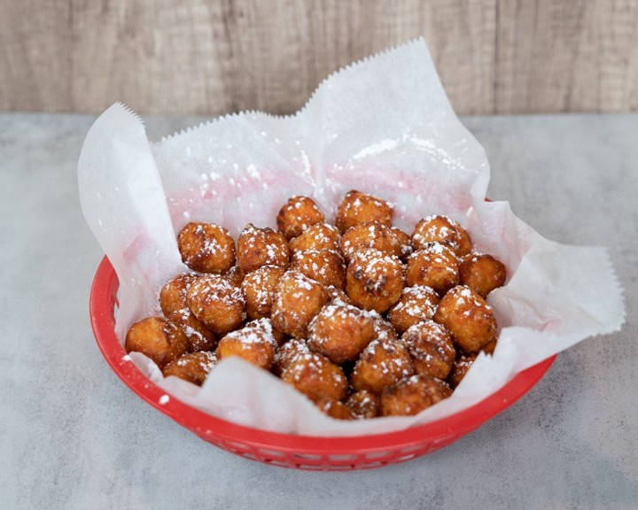 Basket of Sweet Potato Tots