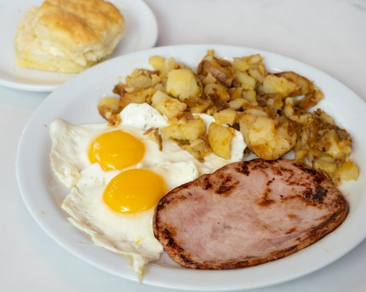 Ham & Eggs Platter