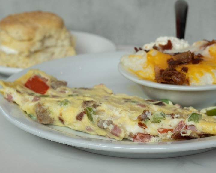 Kitchen Sink Omelet