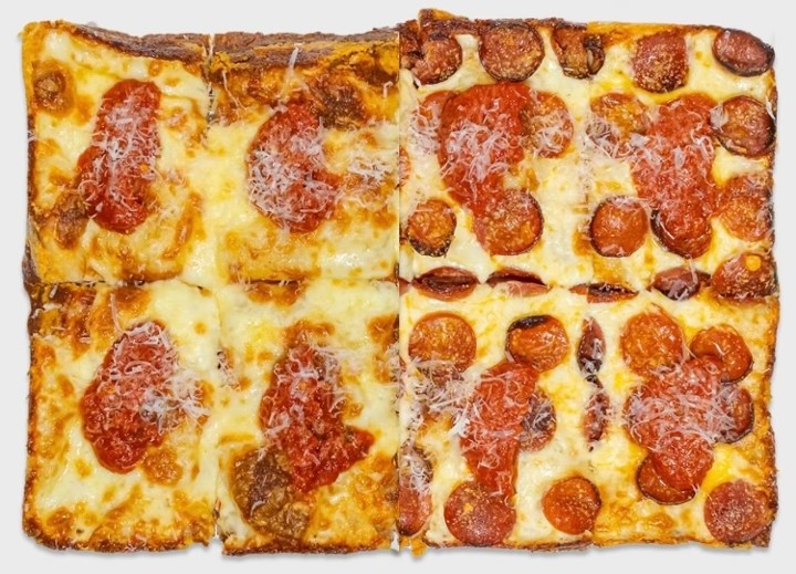 Half Pepperoni/ Half Cheese