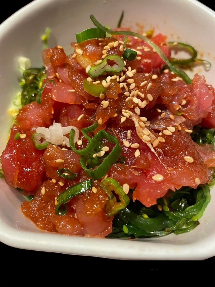 Tuna Poke Salad (Raw)