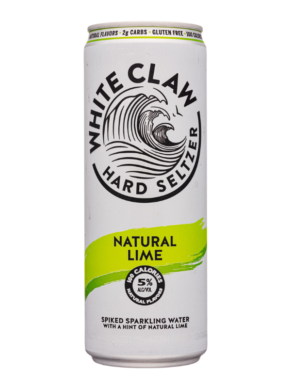 White Claw Hard Seltzer Lime 12oz Can*