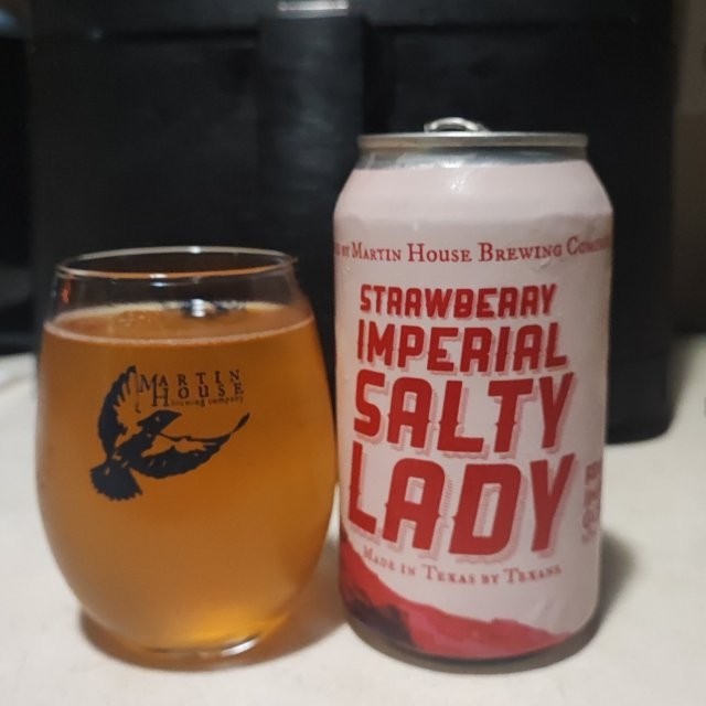 Martin House Strawberry Imperial Salty Lady Sour 12oz.*