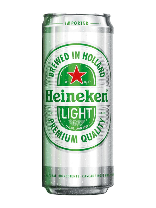 Heiniken Light 12oz Can*