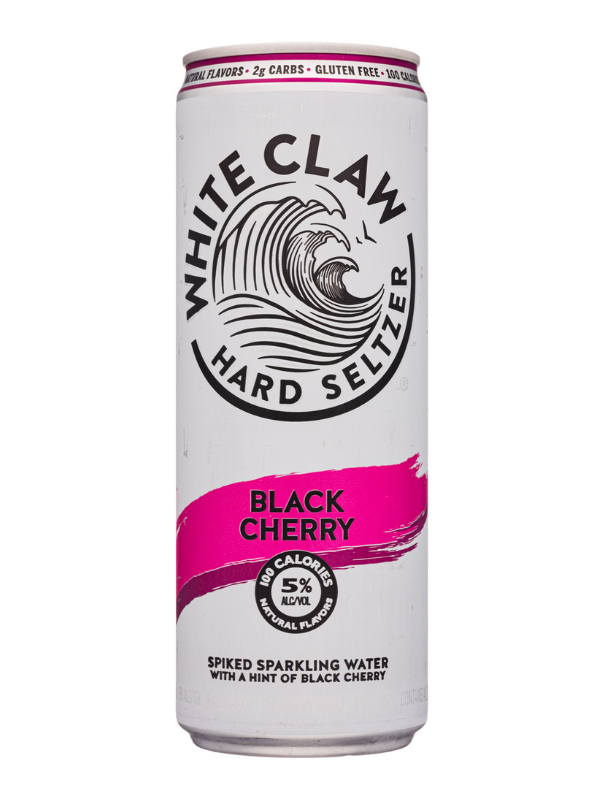 White Claw Hard Seltzer Black Cherry 12oz Can*
