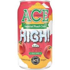 Ace High Imperial Peach Cider 12oz*