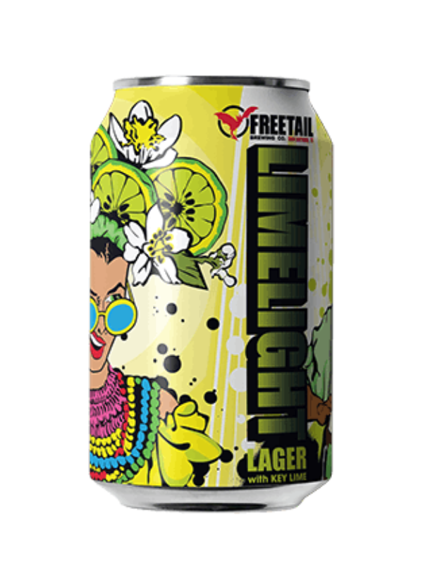 Freetail Limelight Lager with Key Lime12oz@@@ Can*