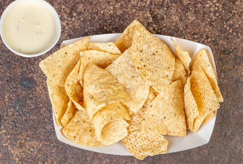 Chips & White Queso*
