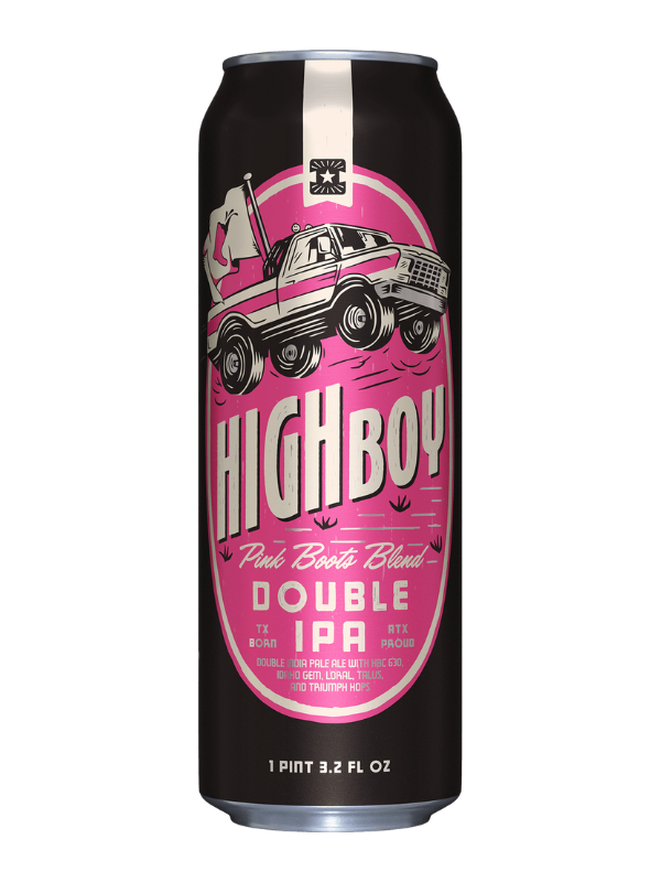 Independence High Boy Pink Boots 19oz Can*