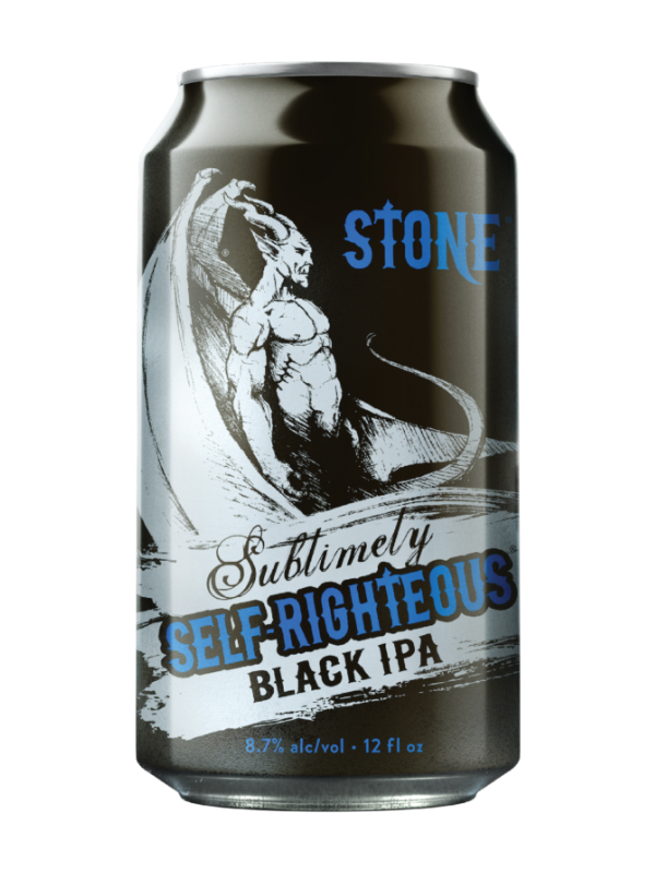 Stone Self-Righteous Black IPA 12oz Can*