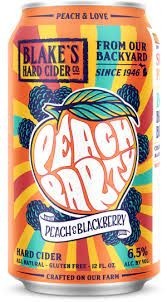 Blakes Peach Party Cider 12oz. Can*