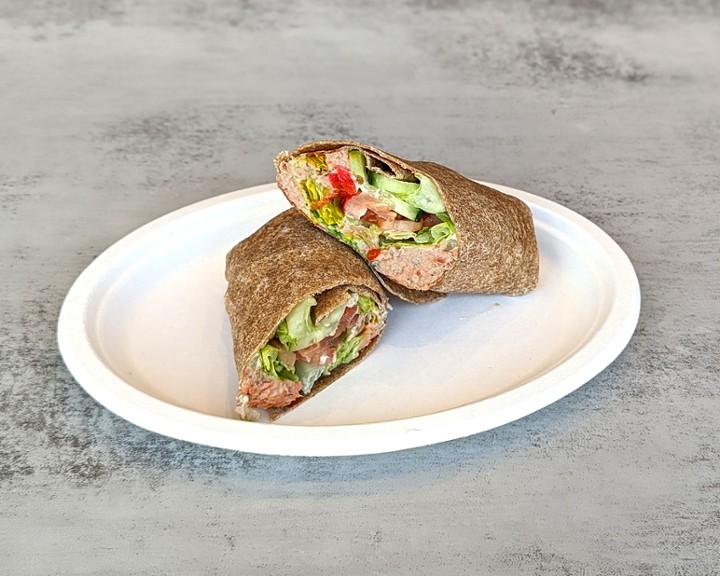 Pink (Canned) Salmon Wrap
