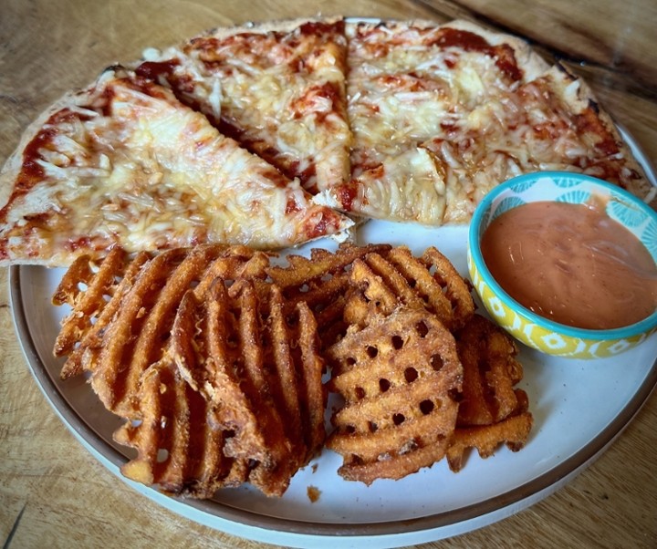 1/2 Kids Cheese Pizza w/ Fries