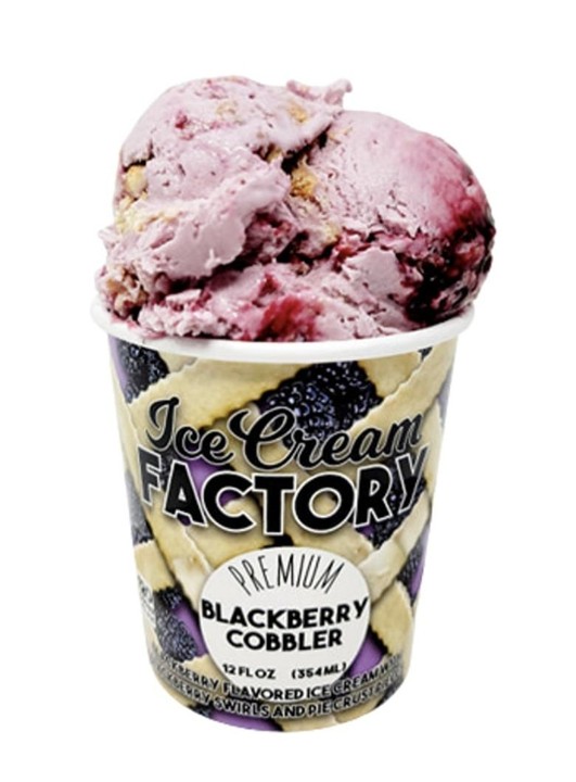Blackberry Cobbler Ice Cream