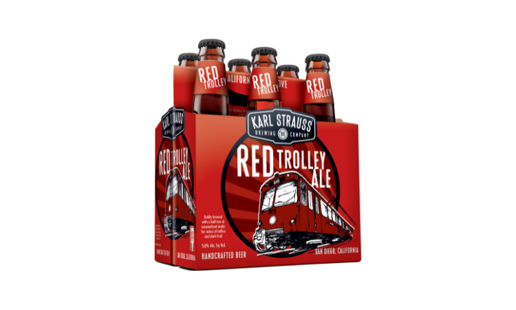 Red Trolley Ale | 6 pack 12oz Bottles