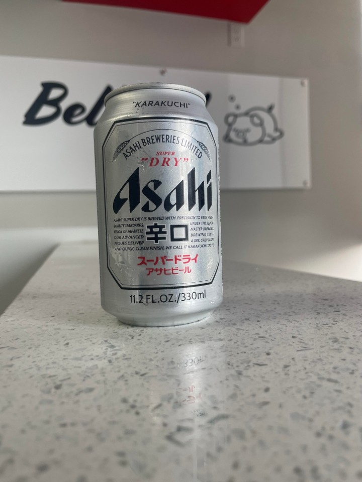 Asahi 12oz can