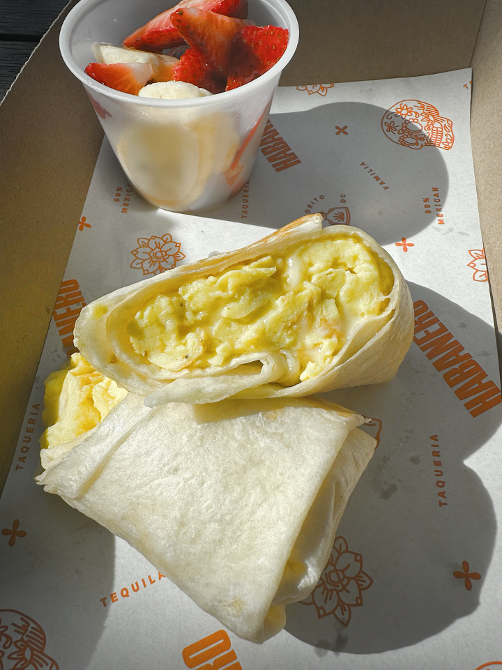 Egg & Cheese Burrito