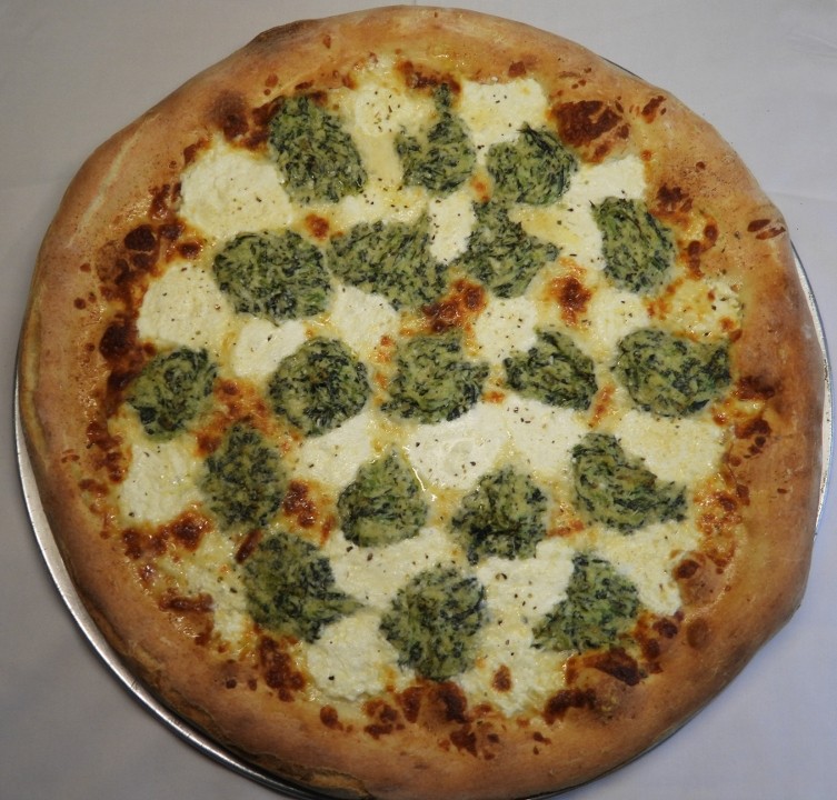 18" Spinach and Four Cheese