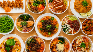Korean BBQ, Korean Bowls, Korean appetizers