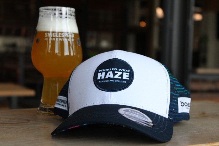 Whirled Wide Haze Hat